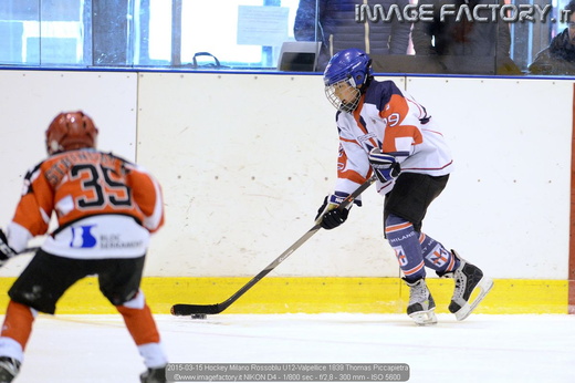 2015-03-15 Hockey Milano Rossoblu U12-Valpellice 1839 Thomas Piccapietra